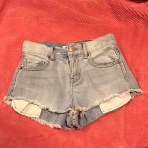 Bull Head high rise shorts